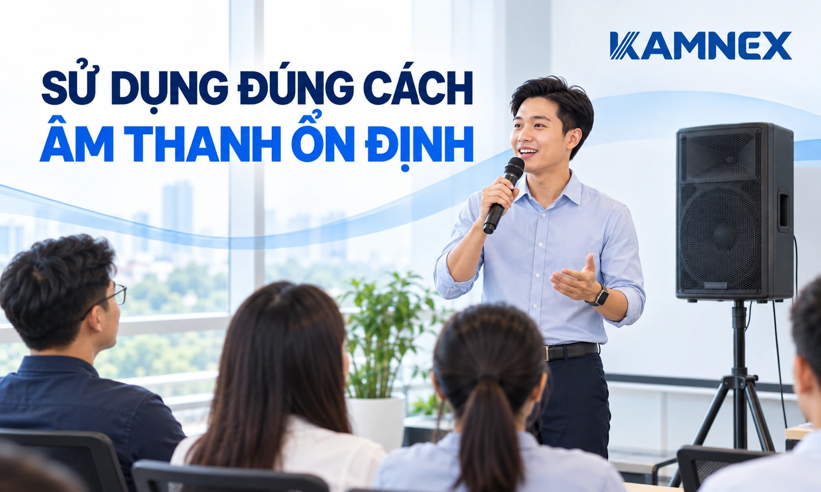 cách kết nối micro không dây với loa