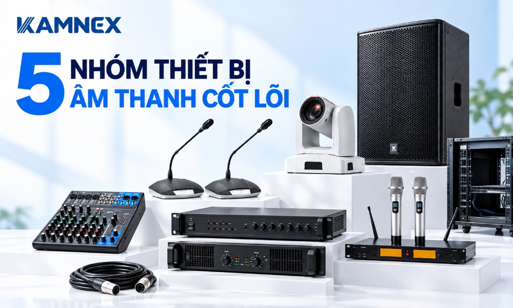dàn âm thanh hội trường gồm những gì