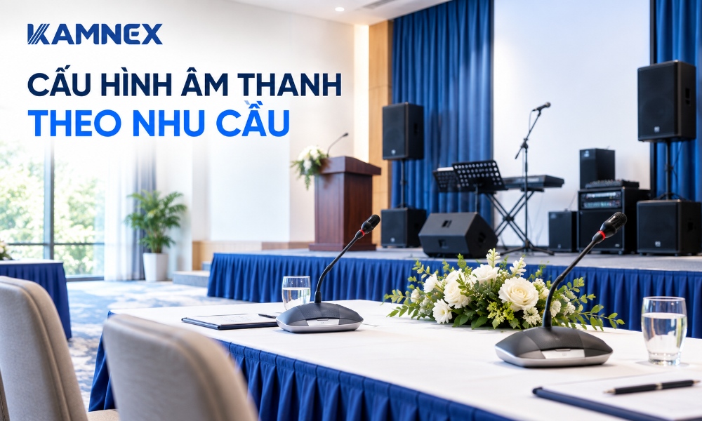 dàn âm thanh hội trường gồm những gì
