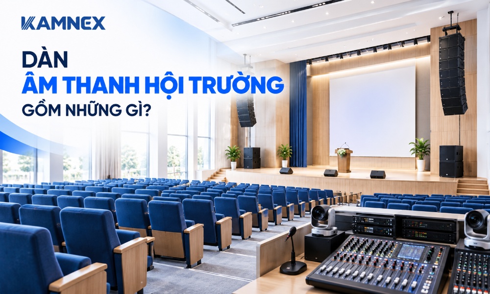 dàn âm thanh hội trường gồm những gì