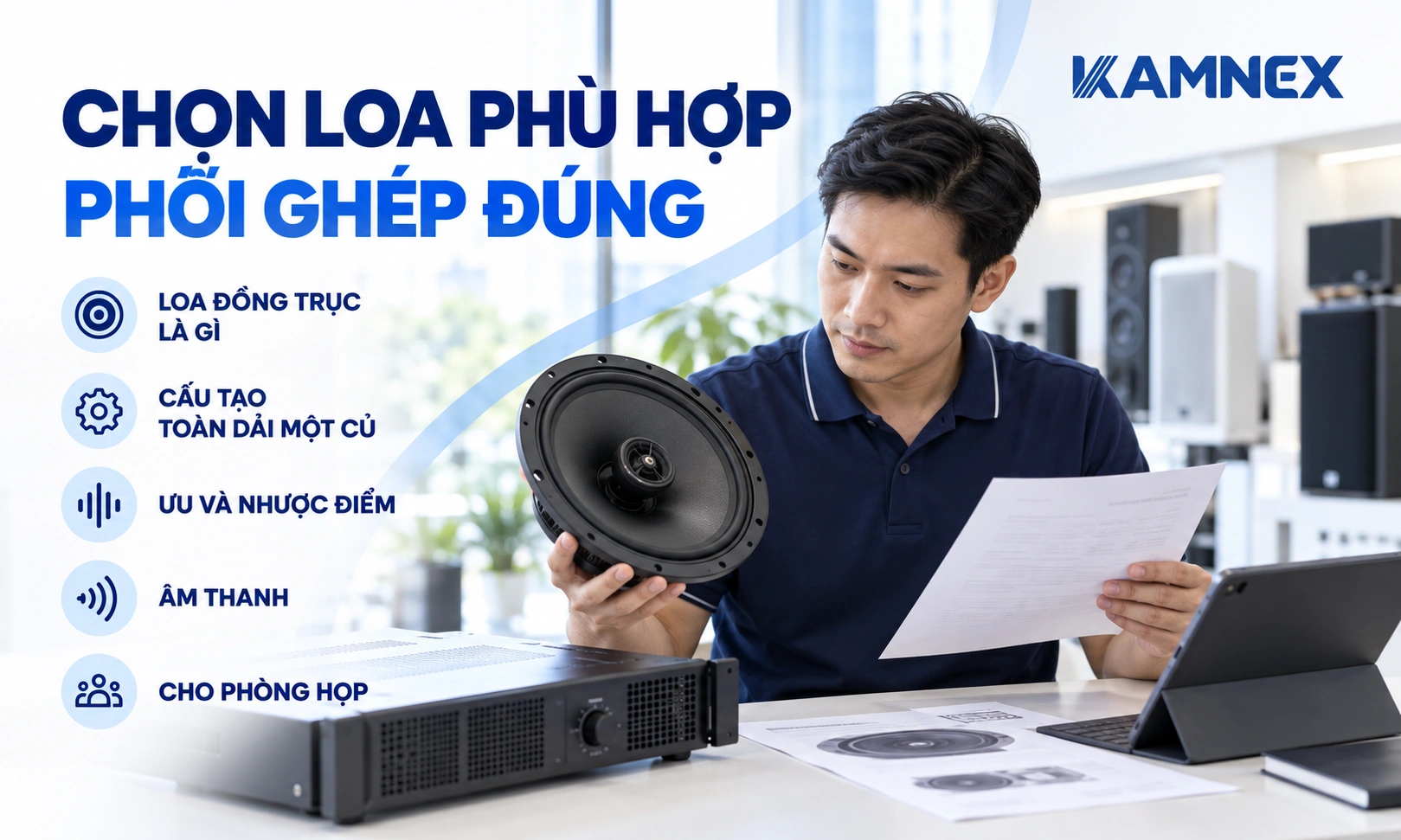 loa đồng trục là gì