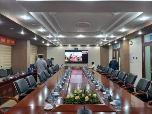 mô hình phòng họp trực tuyến