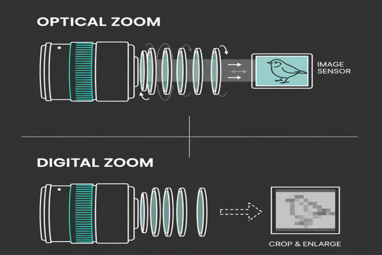 Zoom kỹ thuật số là gì