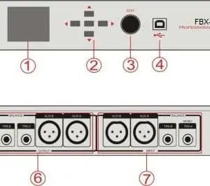 Bộ chống phản hồi âm takstar FBX-2000