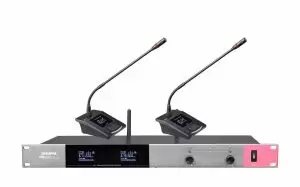Micro cổ ngỗng không dây 2 mic Shupu HM-001/2
