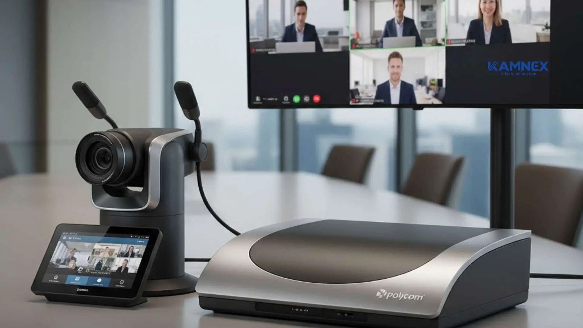 Camera hội nghị Polycom Group 550 – giải pháp hình ảnh cao cấp