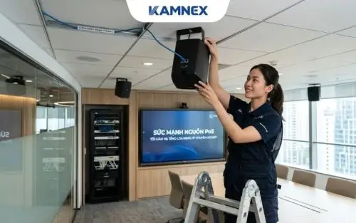 Sức Mạnh Nguồn PoE Tối Giản Hạ Tầng Loa Mạng IP Chuyên Nghiệp