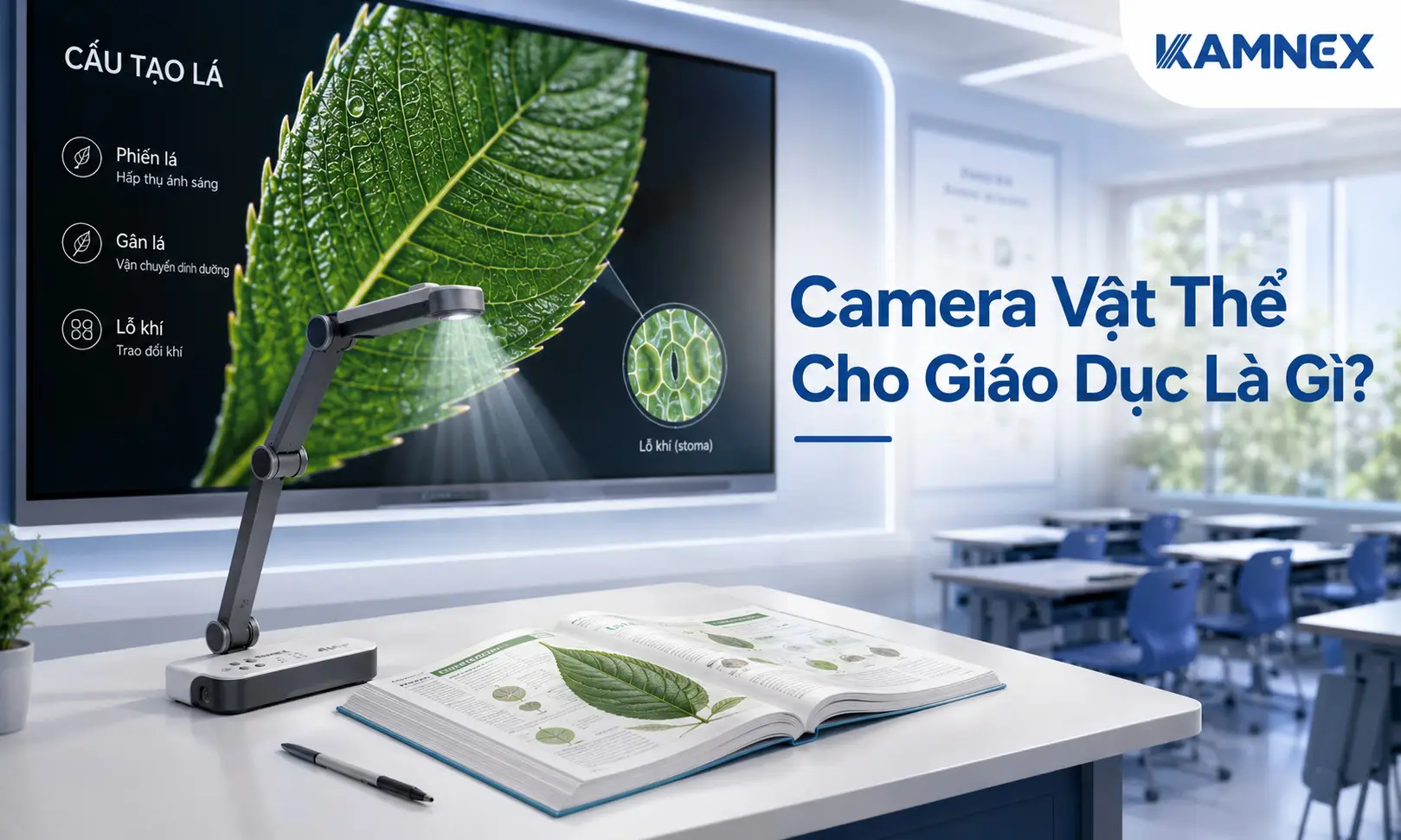 camera vật thể cho giáo dục