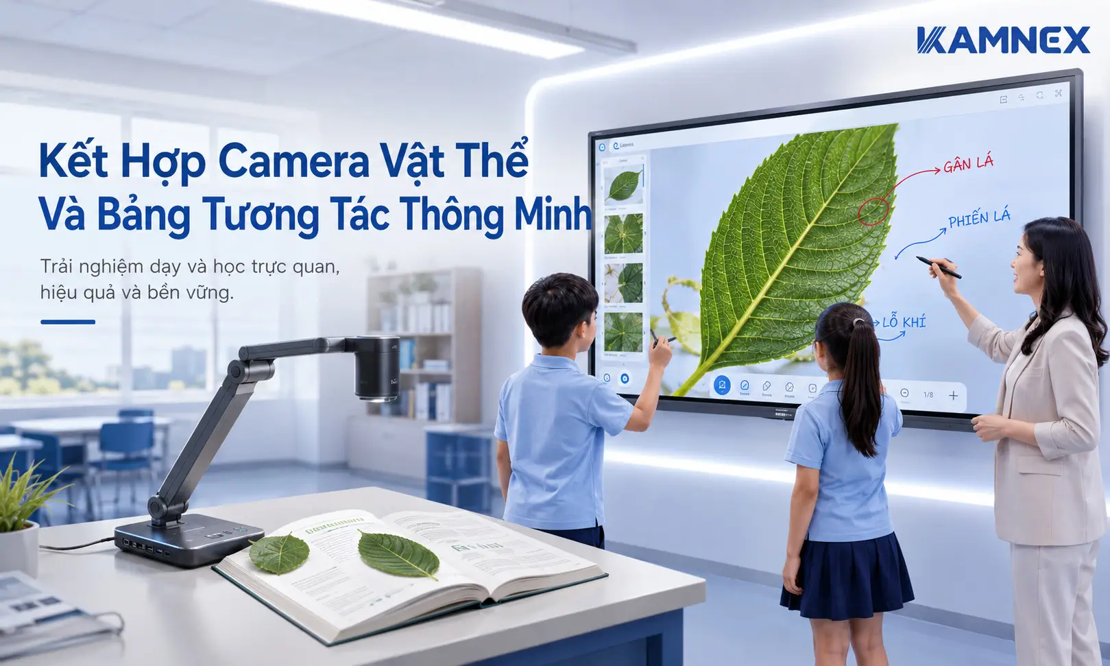 camera vật thể cho giáo dục