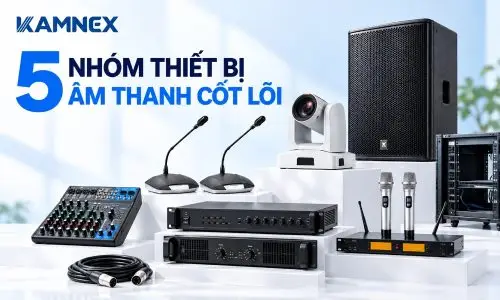 dàn âm thanh hội trường gồm những gì